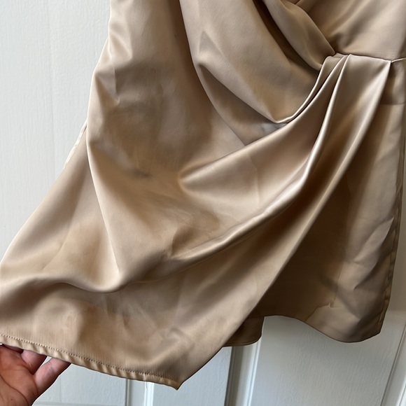 House of CB Angelo Romper Dress beige (XS) - Picture 6 of 10